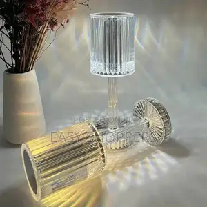 Luxury Crystal Table Lamp Rechargeable Lamp