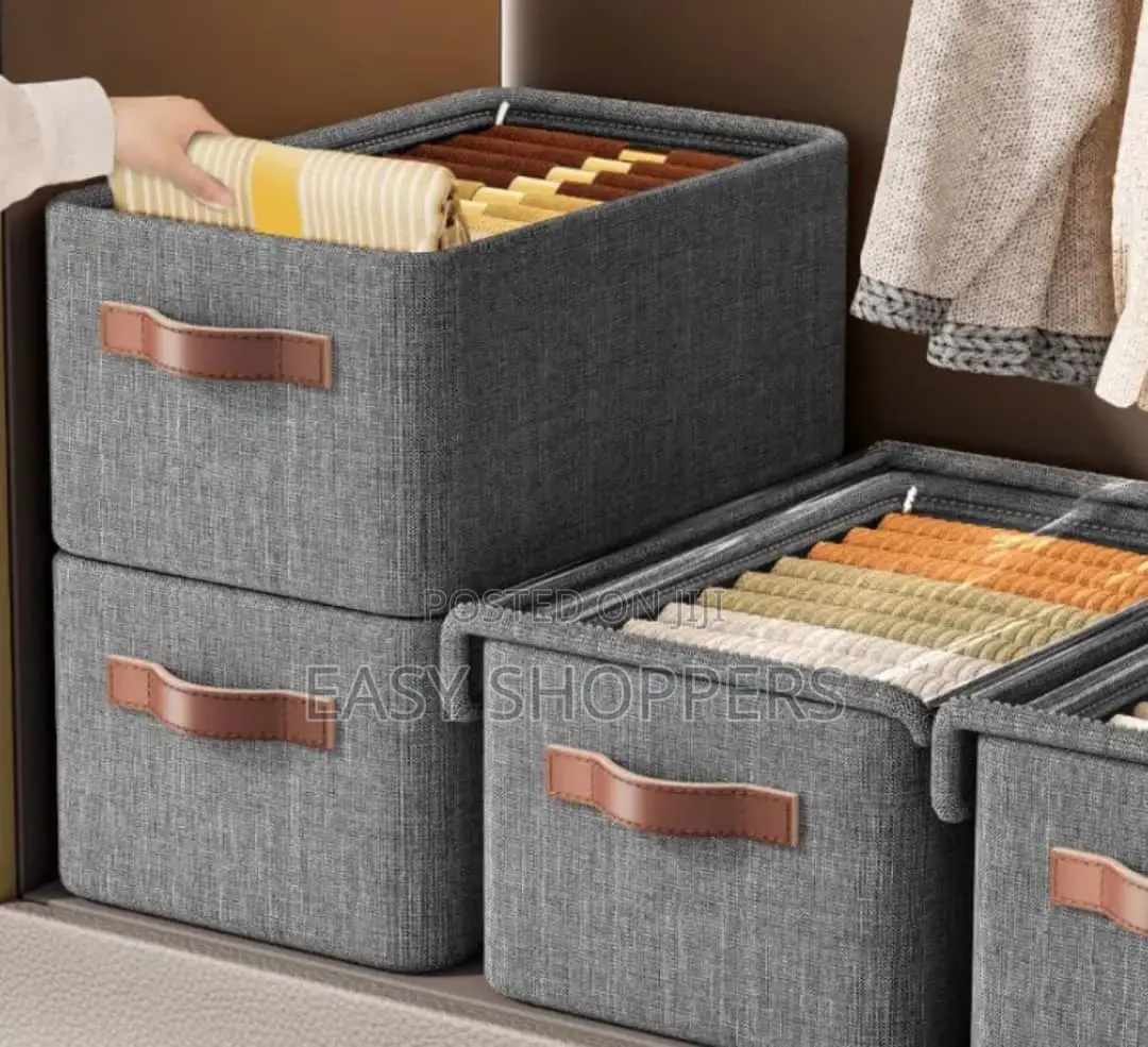 Clothes Storage Box With Clear Lid Bedroom Drawers