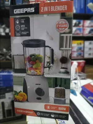 Geepas 2-in-1 Blender, Model Gsb5485nv/Electric Blender