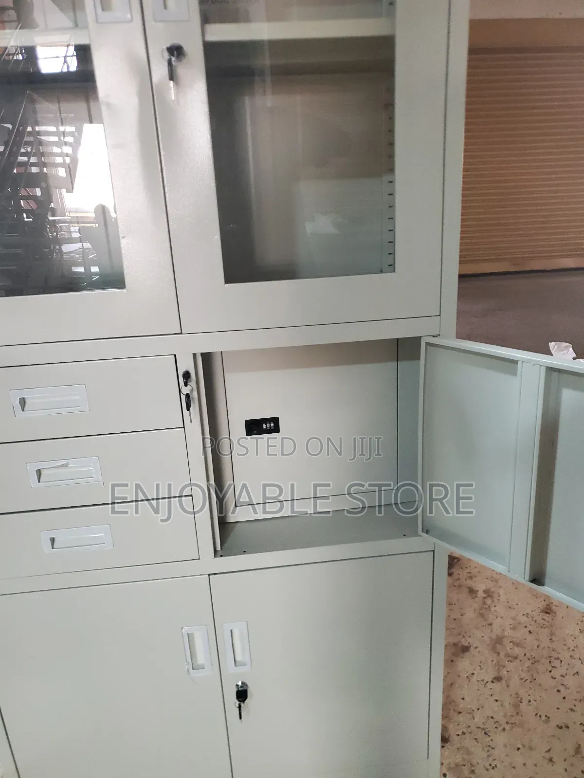 File Cabinet File Cabinet With 3 Drawers/Safe Inside