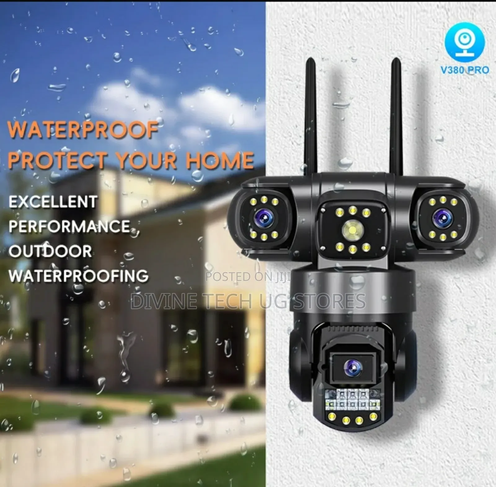 3-lens 4g Ptz Camera, 4g Simcard Security Outdoor Camera