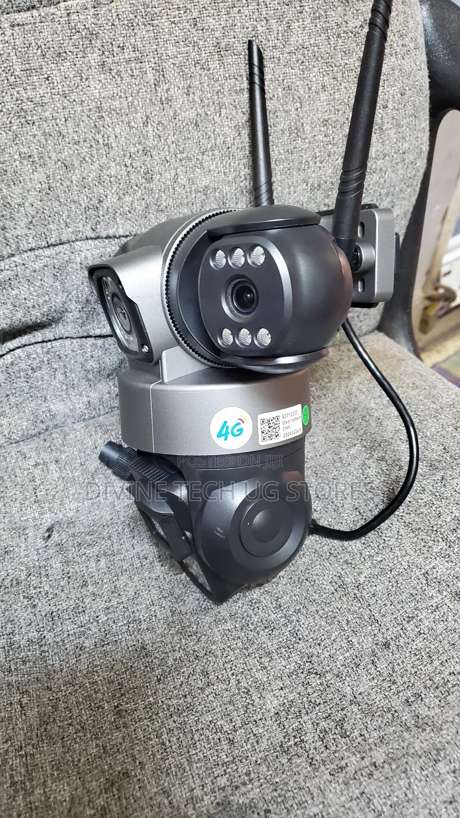 3-lens 4g Ptz Camera, 4g Simcard Security Outdoor Camera
