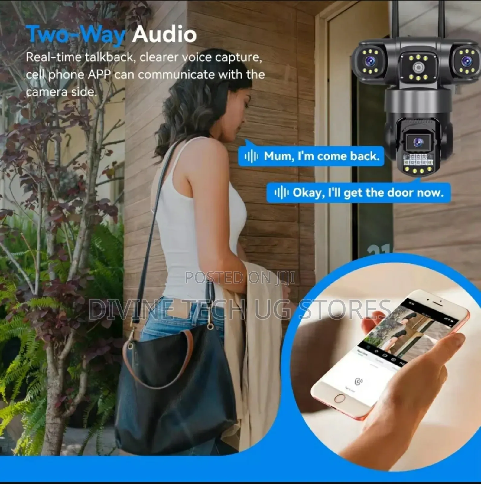 3-lens 4g Ptz Camera, 4g Simcard Security Outdoor Camera