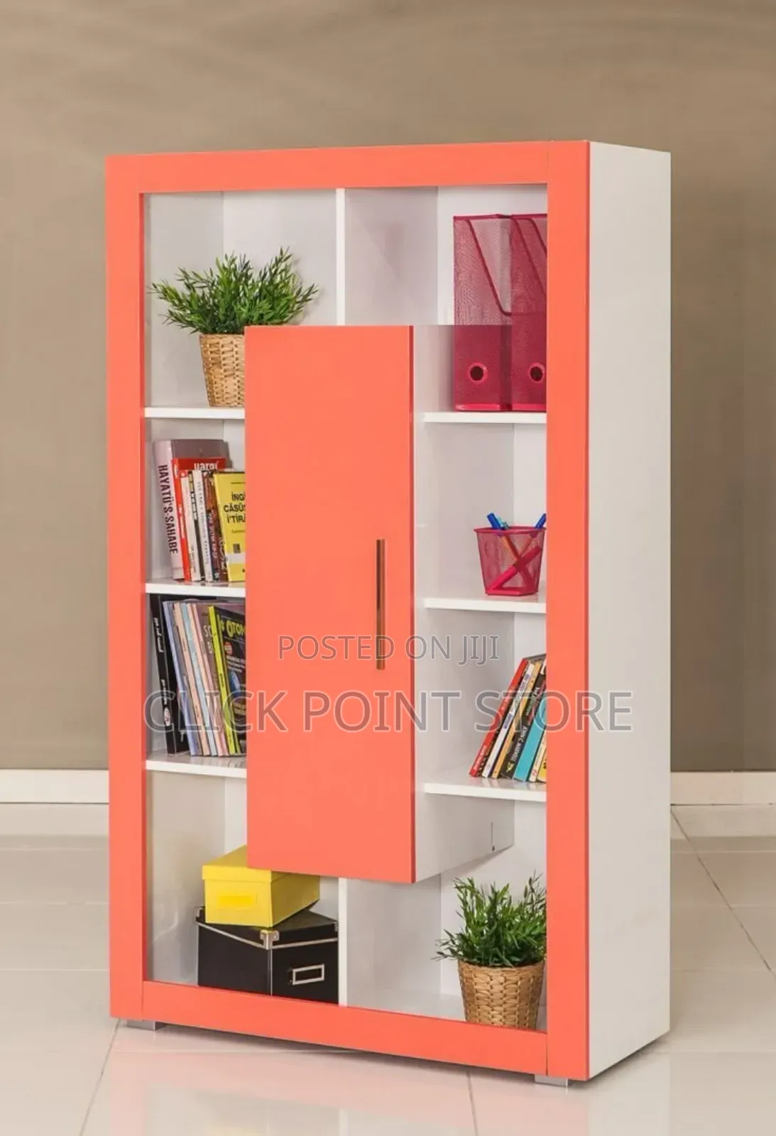 Modern Decor Bookshelves/ Flower and Book Cabinets