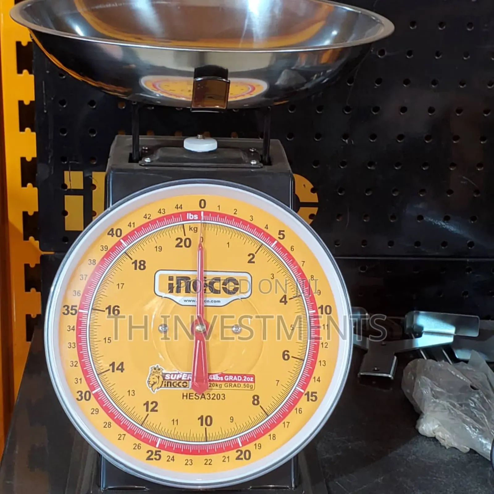 Ingco 20kg Spring Scale Hesa3203
