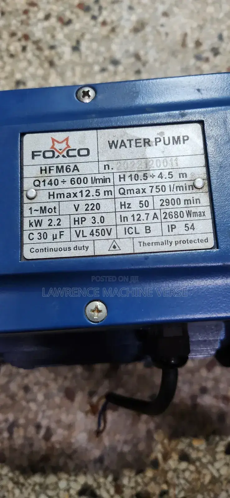 Surface Water Pump 3 Inch 3hp