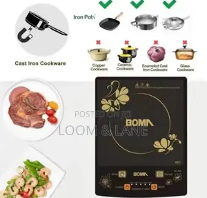 Single Induction Cooker With Touch Control Bm-801