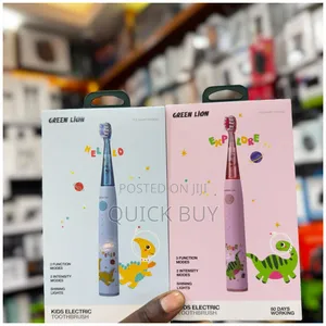 New Green Lion Kids Electric Toothbrush