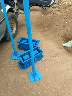Single Manual Brick Making Machines and There Stamps