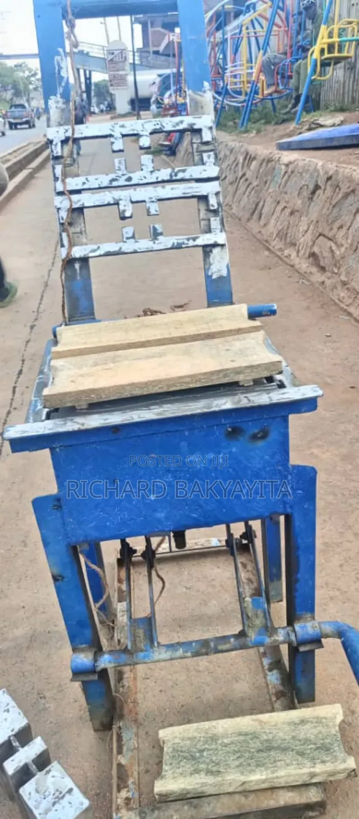 Manual Double Brick Making Machine