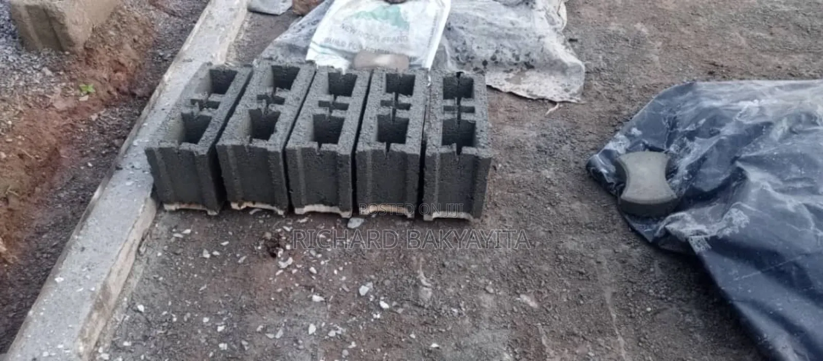 Manual Double Brick Making Machine
