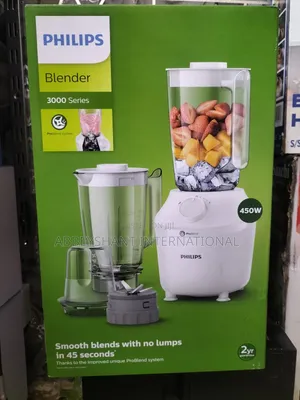 Philips Blender 1.9litres Blender 450w 3000 Series - White