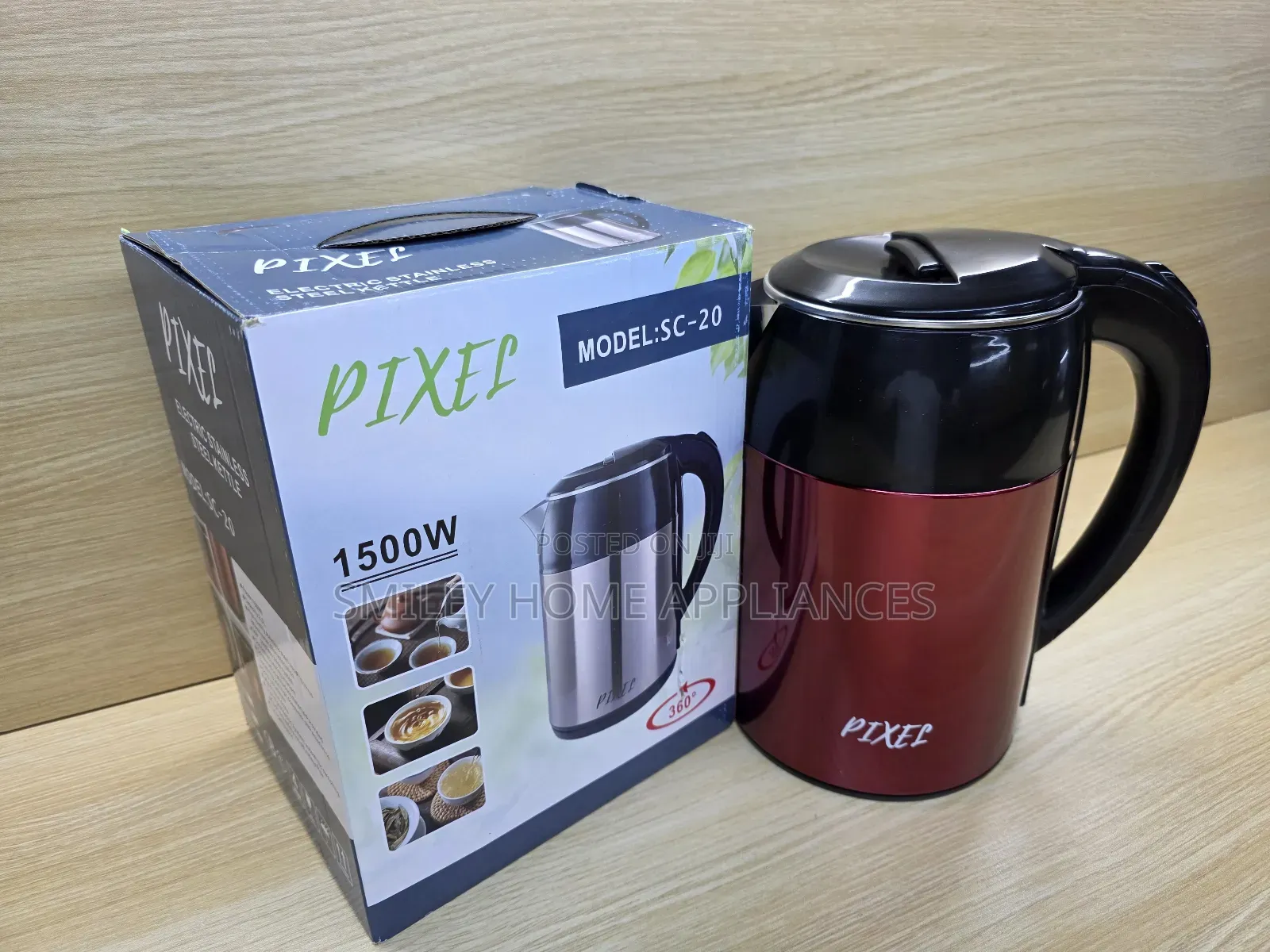 Pixels 1500wattage Water Electric Kettle
