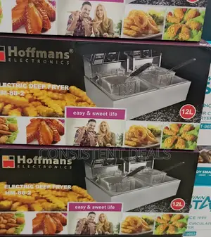 Hoffman 12l Double Deep Fryer