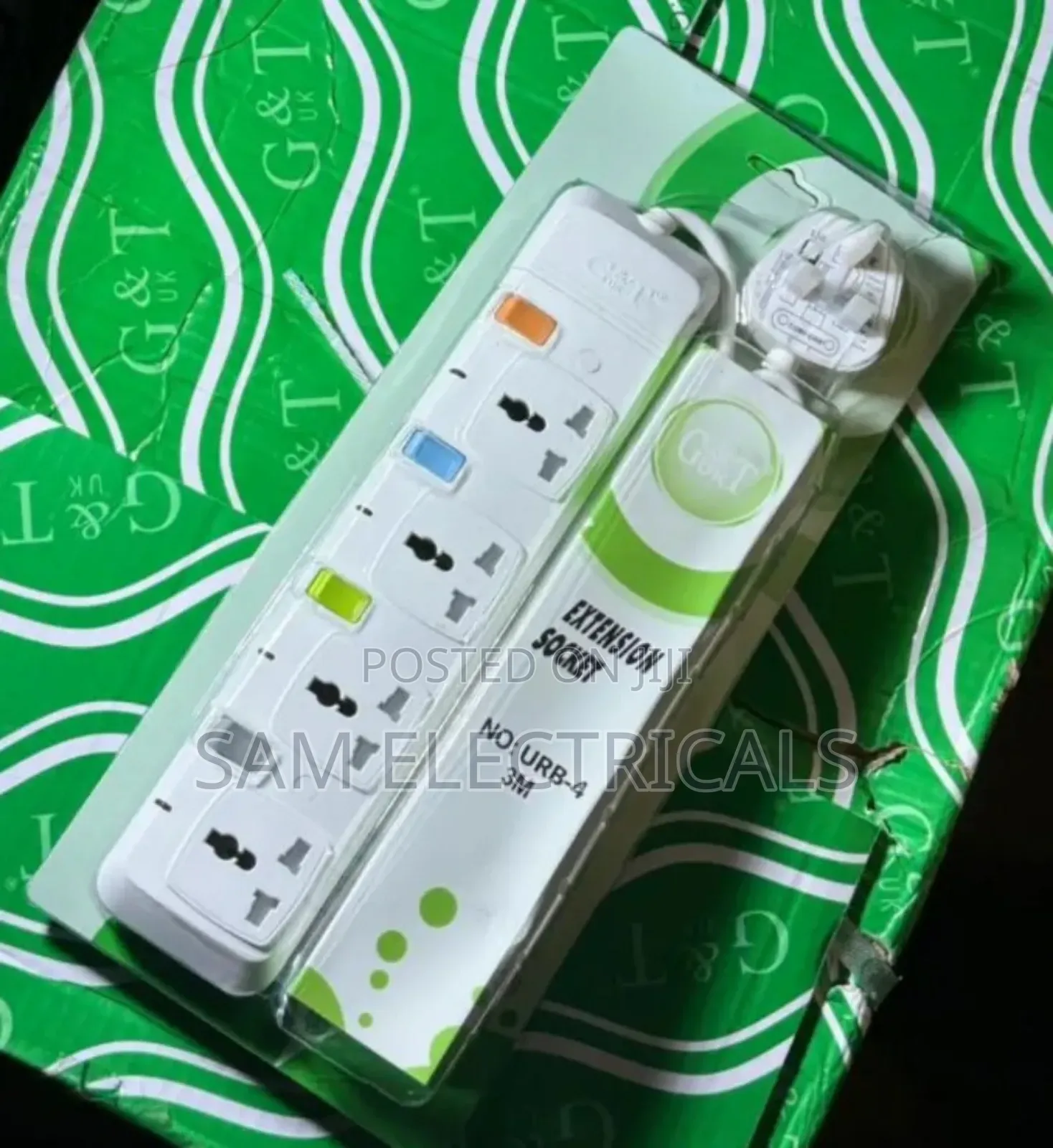 G T 4way Extension Socket
