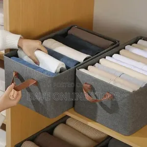 Foldable Clothes Storage Box Clothes Organizer