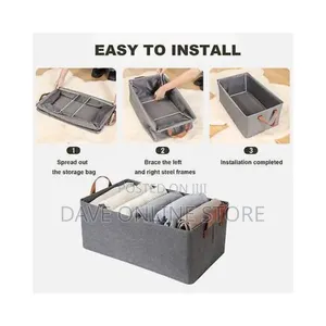 Foldable Clothes Storage Box Clothes Organizer