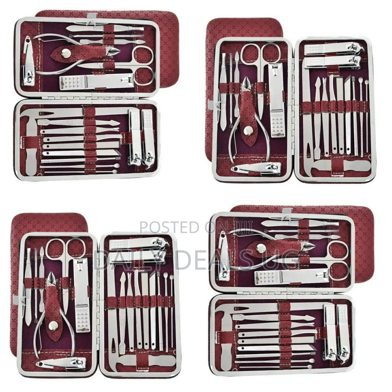 19 PCS/Set Stainless Steel Nails Clippers Set