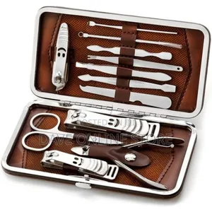 12 Piece Manicure Professional Grooming Kit