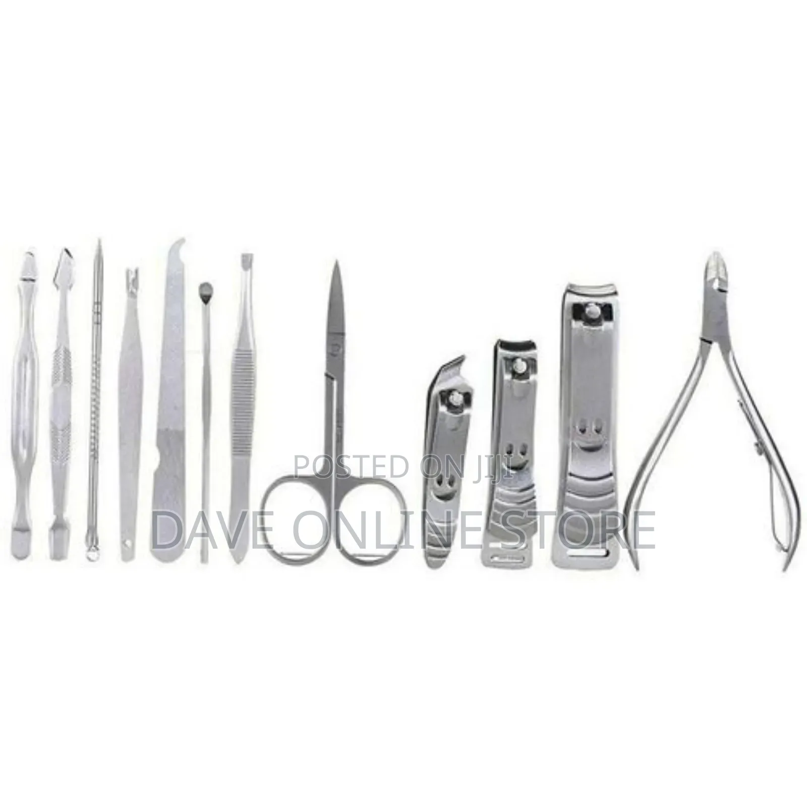 12 Piece Manicure Professional Grooming Kit