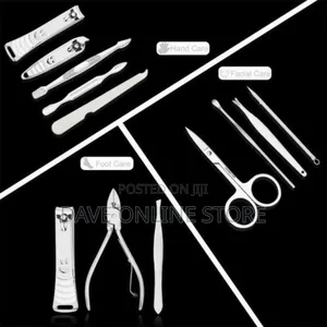 12 Piece Manicure Professional Grooming Kit