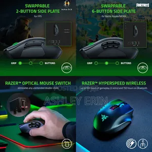 Razer Naga Pro Modular Wireless Gaming Mouse