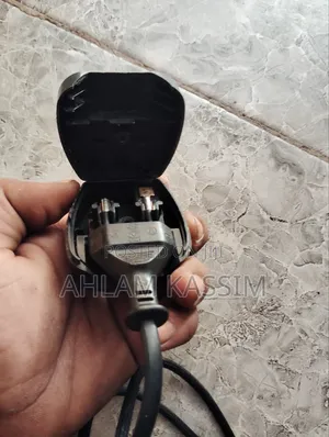 Fused Electrical Plug Converter Flat 2pin Female to 3pinmale