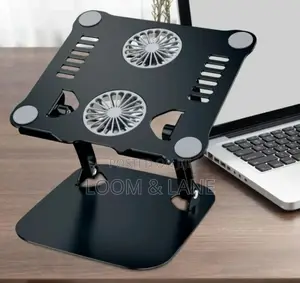 World Adjustable Laptop With 2 Cooling Fan