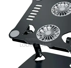 World Adjustable Laptop With 2 Cooling Fan