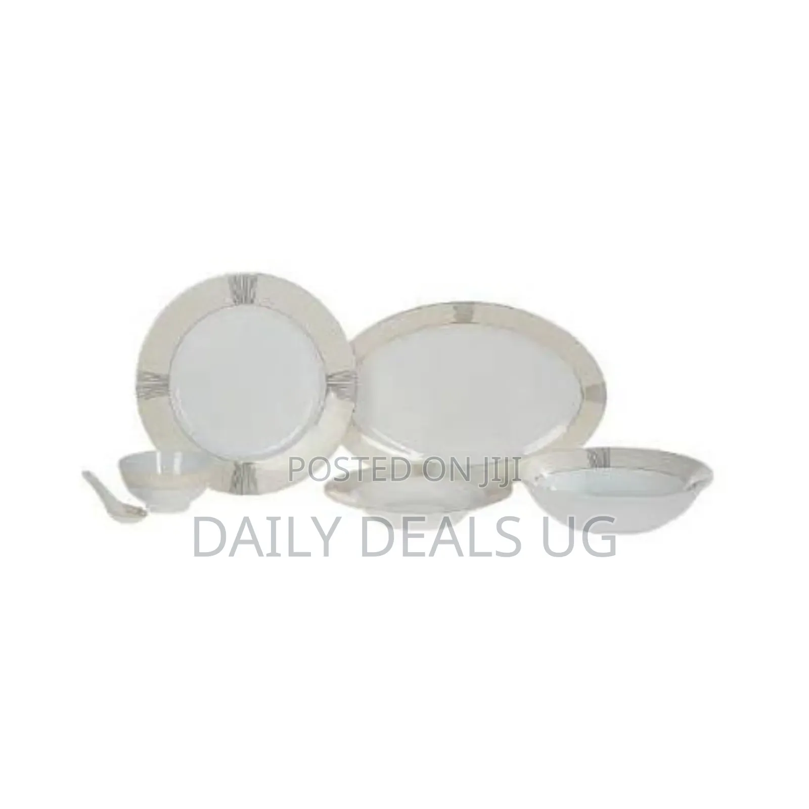 Royalford Porcelain Dinner Set, 26pcs Set