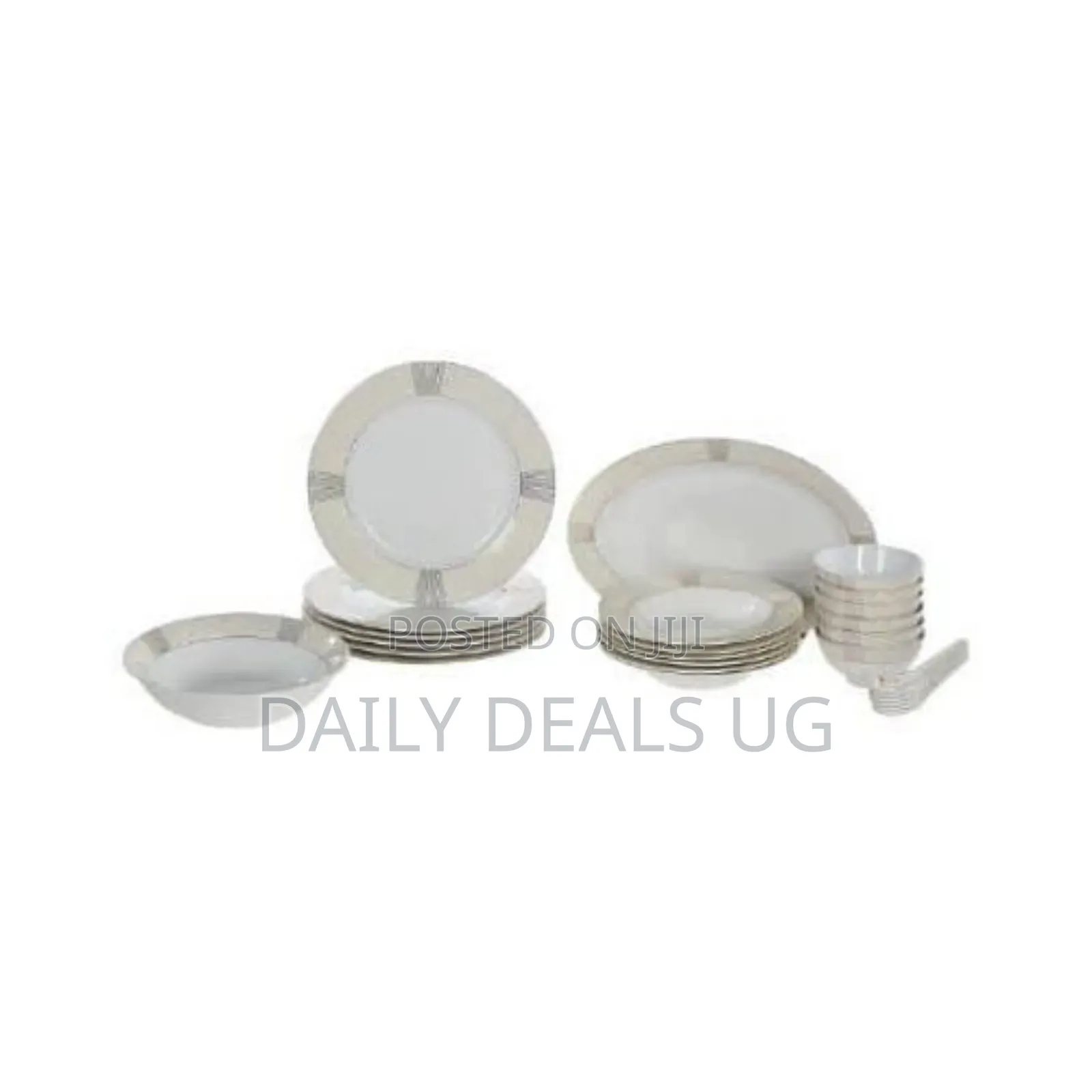 Royalford Porcelain Dinner Set, 26pcs Set