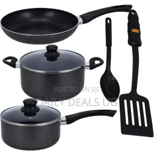 Royalford 7 Pieces Aluminium Cookware Set