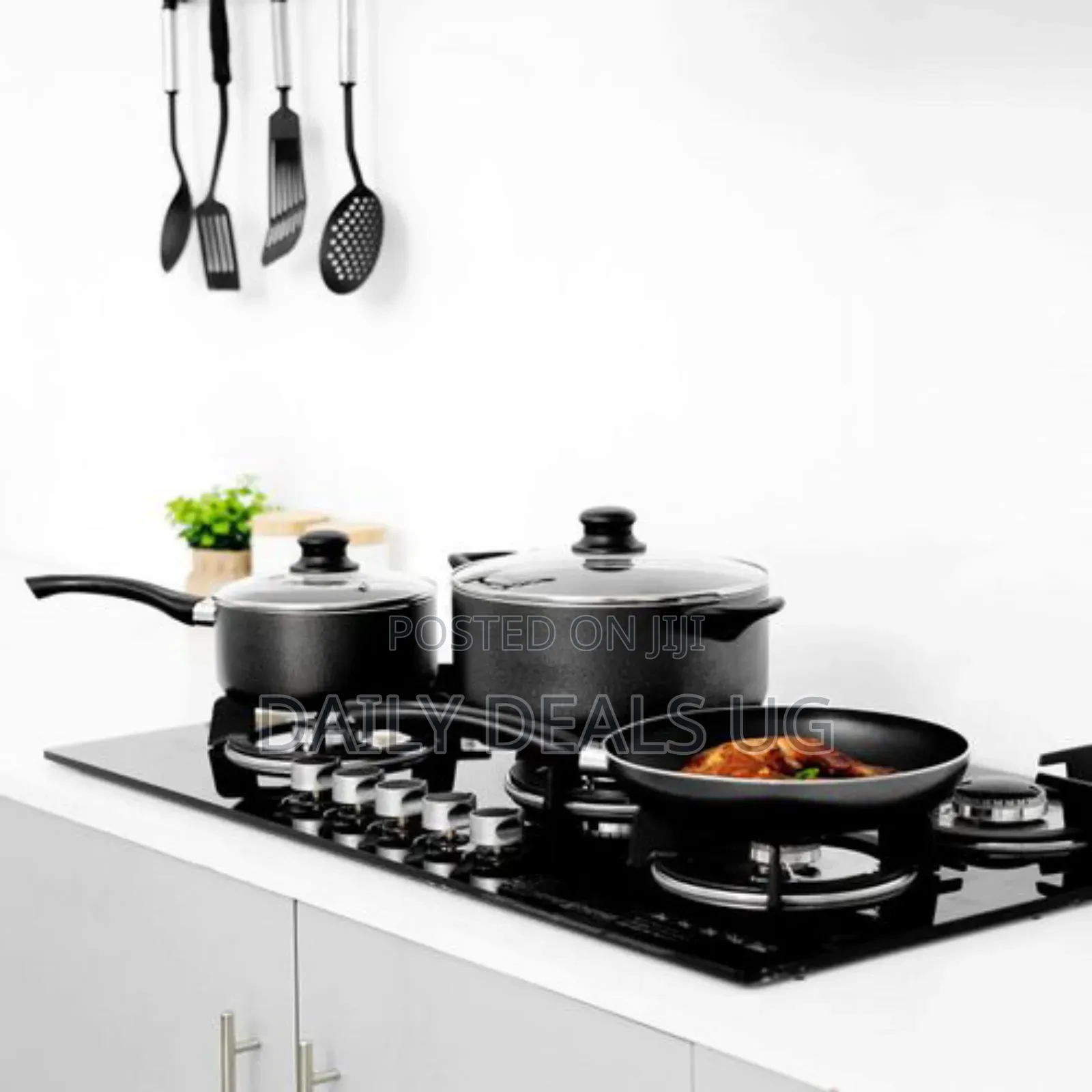 Royalford 7 Pieces Aluminium Cookware Set