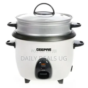 Geepas 3 in 1 Multifunction Electric Rice Cooker 1.5litre -