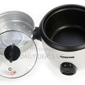 Geepas 3 in 1 Multifunction Electric Rice Cooker 1.5litre -