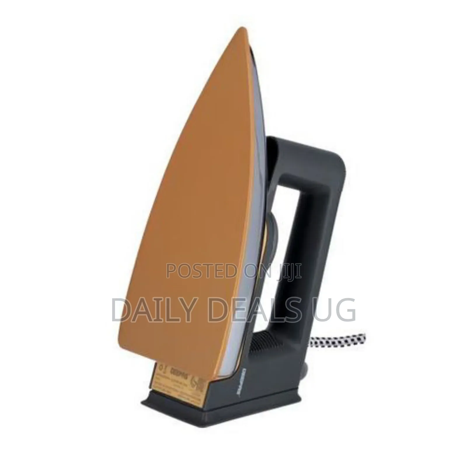 Geepas Non Stick Dry Flat Iron-Silver
