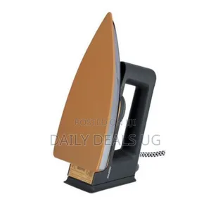 Geepas Non Stick Dry Flat Iron-Silver