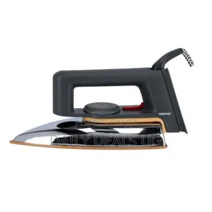 Geepas Non Stick Dry Flat Iron-Silver