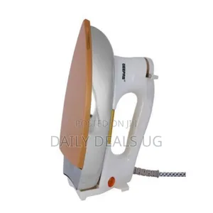 Geepas Heavy Weight Dry Iron Non Stick Sole Plate