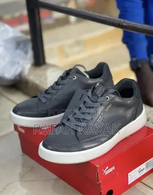 Original Grey/White Ecco Smart Casual Leather Sneakers