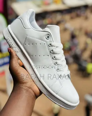 Original Triple White Adidas Stan Smith Low Leather Sneakers