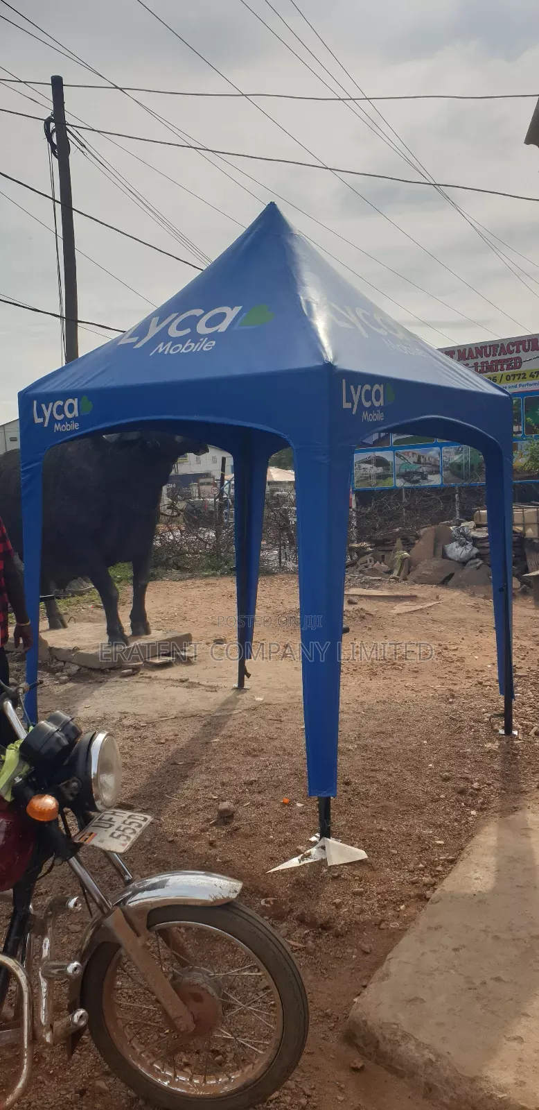 2mx2m Branded Exhibition Tents in Strong Materials.