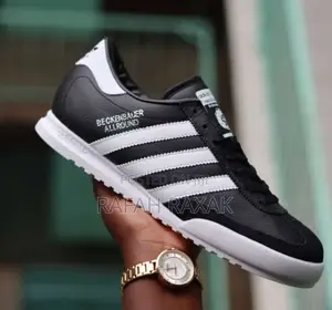 Black/White Adidas Beckenbauer Allround Casual Sneakers