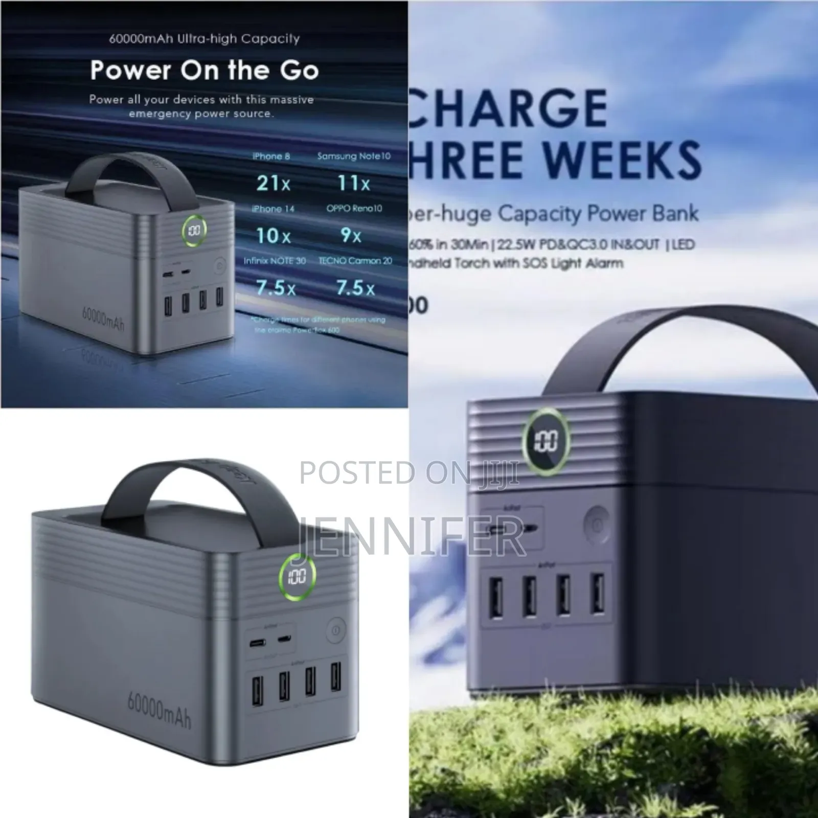Oraimo Powerbox 600 60000mah 22.5w Power Bank
