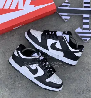 Original Black/White Nike Dunk Low “Panda” Sneakers
