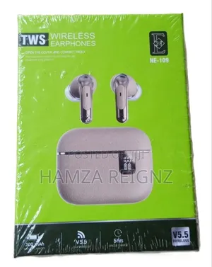 TWS V5.5 Ne-105 Wireless Goldish Airpod