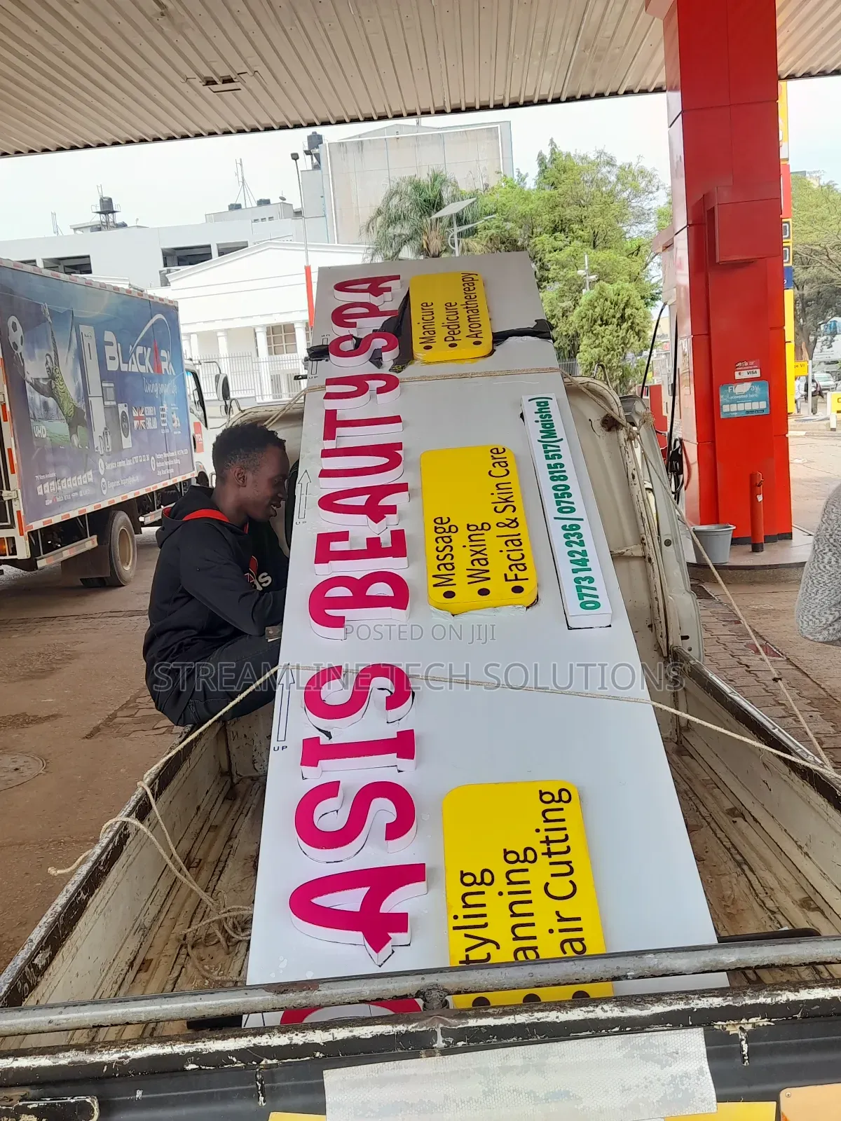 3d Signs -teardrops-lightbox-frost-stickers -3d/2d Signs