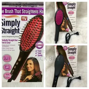 As Seen on Tv Simply Hair Straightener Brush