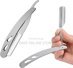 Professional Classic Straight Edge Barber Knife Razor .