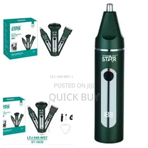 Winningstar 3 in 1 Rechargeable Hair and Nose Trimmer